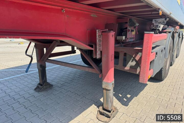 Ribaltabile Stas SA345K / 50m3 / 10T axle / Steering axle / Lift...