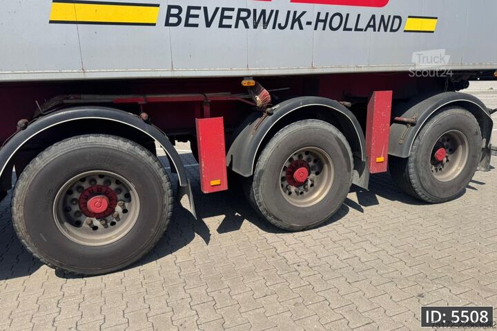 Ribaltabile Stas SA345K / 50m3 / 10T axle / Steering axle / Lift...