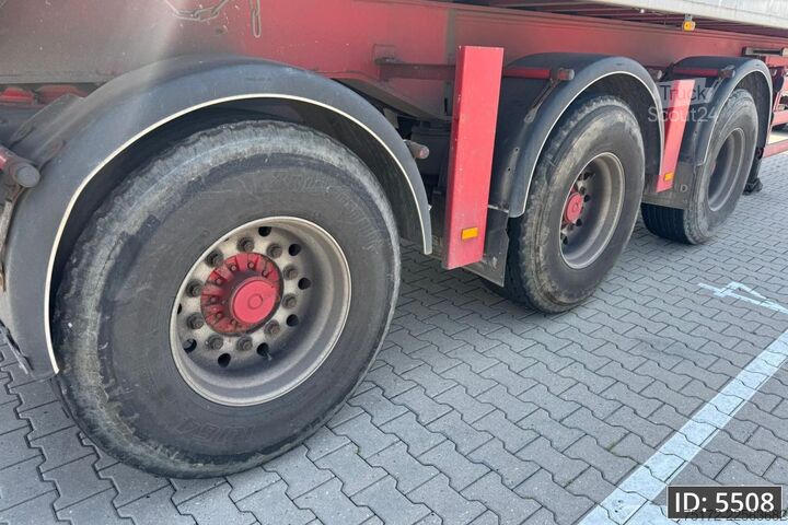 Ribaltabile Stas SA345K / 50m3 / 10T axle / Steering axle / Lift...