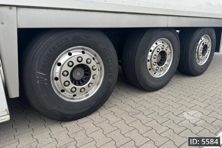 Transport réfrigéré/congélé Chereau CSD3 / No engine! / Alu wheels / Palletbox