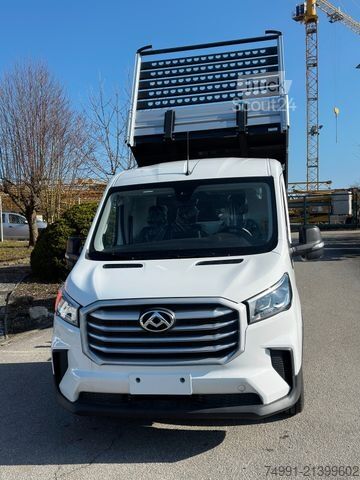 Savitarnos furgonas MAXUS Deliver 9 Chassis L3 Kipper AHK 147Ps