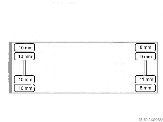 Remorcă roll off HKM A18 ZL 5,4 - Absetzkipper / Absetzmulden Nr: 001