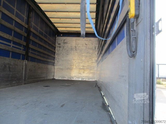 Autocarro con pianale e telone MAN TGM 18.320, LBW BÄR, TÜV bis 04/2027