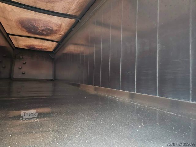 Semi-remorque benne REISCH 49 cbm, Pendelklappe, Lift, Lastmanometer, BPW