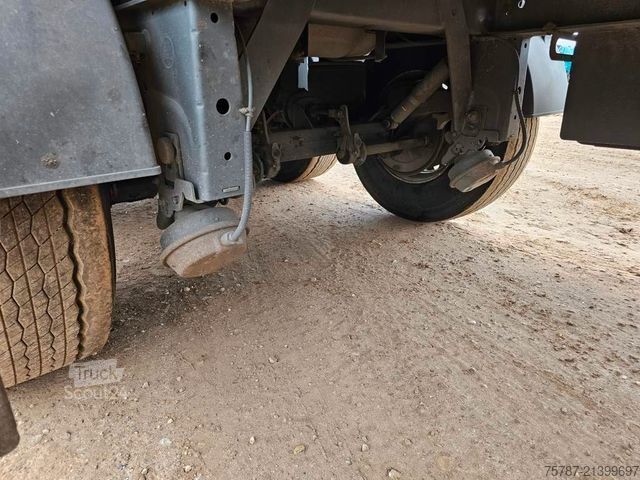 Semi-remorque benne REISCH 49 cbm, Pendelklappe, Lift, Lastmanometer, BPW