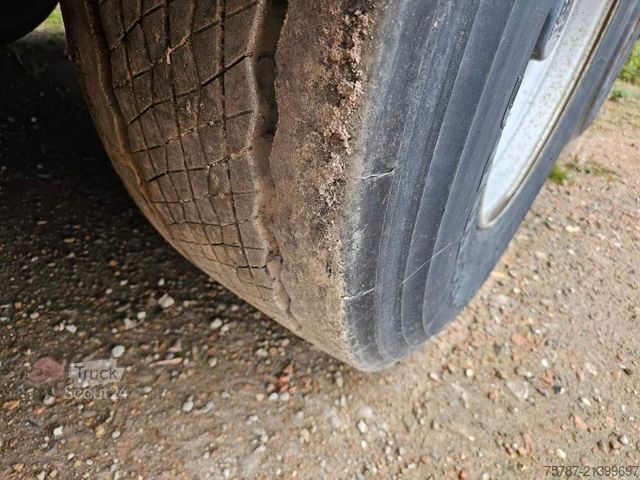 Semi-remorque benne REISCH 49 cbm, Pendelklappe, Lift, Lastmanometer, BPW