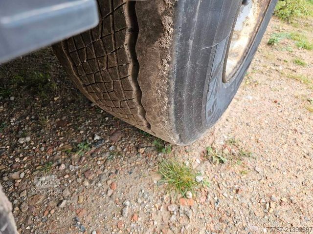 Semi-remorque benne REISCH 49 cbm, Pendelklappe, Lift, Lastmanometer, BPW