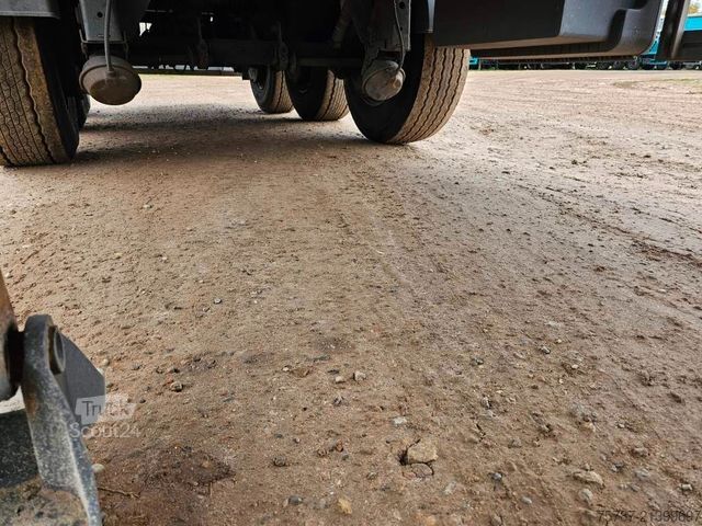 Semi-remorque benne REISCH 49 cbm, Pendelklappe, Lift, Lastmanometer, BPW