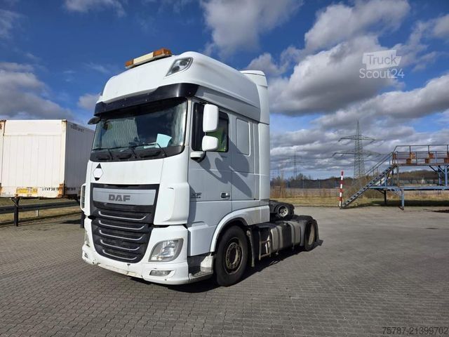 Standard nyergesvontató DAF XF 460 SSC, Retrader, Standklima, Euro 6