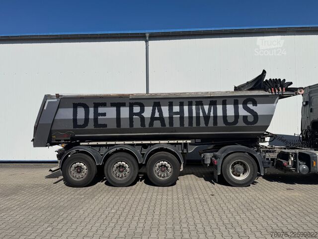 Semi-remorque benne FLIEGL 3 Achs Stahl 24,5 cbm Stone Master light