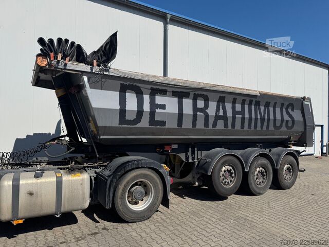 Semi-remorque benne FLIEGL 3 Achs Stahl 24,5 cbm Stone Master light
