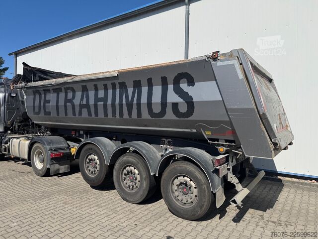 Semi-remorque benne FLIEGL 3 Achs Stahl 24,5 cbm Stone Master light