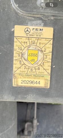Semi-remorque benne FLIEGL 3 Achs Stahl 24,5 cbm Stone Master light