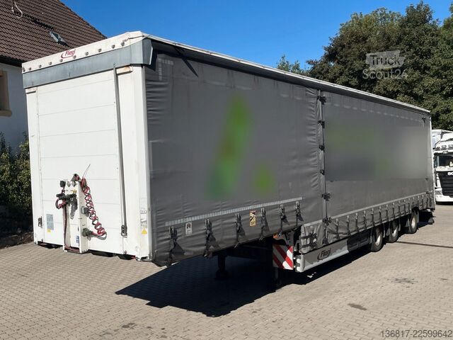 Remorque surbaissée FLIEGL SDS410 Tieflader Gardine Jumbo Plane Lenkachse