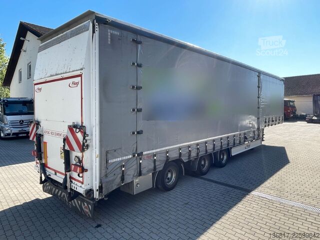 Remorque surbaissée FLIEGL SDS410 Tieflader Gardine Jumbo Plane Lenkachse
