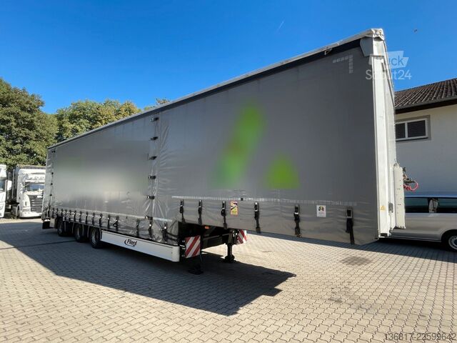 Remorque surbaissée FLIEGL SDS410 Tieflader Gardine Jumbo Plane Lenkachse
