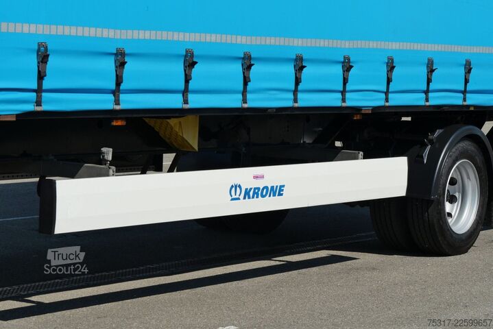 Открытый полуприцеп с тентом KRONE CITYSATTEL  KRONE 1-achs SEP 10/ BPW/TRIDEC lenk