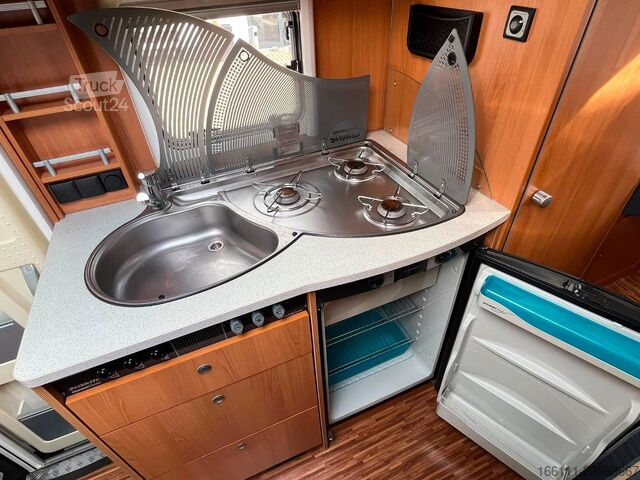 Halvintegrert bobil DETHLEFFS T 6611 - Einzelbetten -  - Klima -