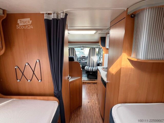 Halvintegrert bobil DETHLEFFS T 6611 - Einzelbetten -  - Klima -