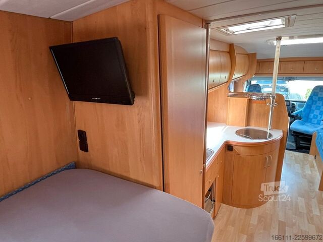 Poluintegrisani kamper HOBBY 750 GLE - Einzelbetten - Sat/TV - Solar - Klima