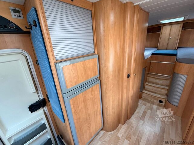 Poluintegrisani kamper HOBBY 750 GLE - Einzelbetten - Sat/TV - Solar - Klima