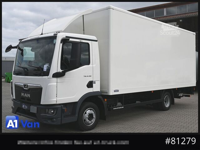 Transporter mit Koffer MAN TGL 8.190 4x2 BL Koffer, LBW, Klima, AHK, Automatik