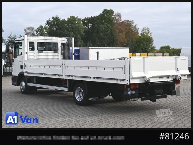 Pritschenwagen MAN TGL 7.180 Pritsche, LBW, 2x AHK,  Luftfederung