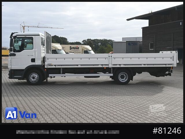 Pritschenwagen MAN TGL 7.180 Pritsche, LBW, 2x AHK,  Luftfederung