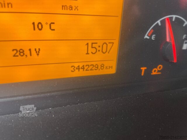 Plateforme de chargement ouverte Volvo FM 440 6x2 / Platform / Hiab 166 D-3 Pro Crane-...