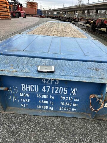 Container special 40ft Flatrack Container CSC Plattform Schwerlastcontainer Flatrack Unit Open