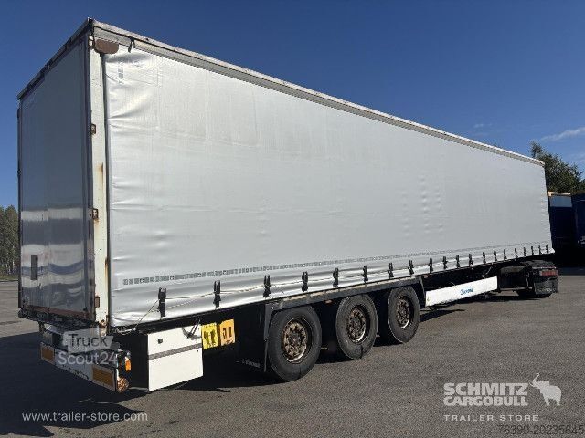 Atvira puspriekabė su tentu Krone Semitrailer Curtainsider Standard