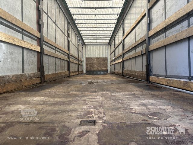Atvira puspriekabė su tentu Krone Semitrailer Curtainsider Standard