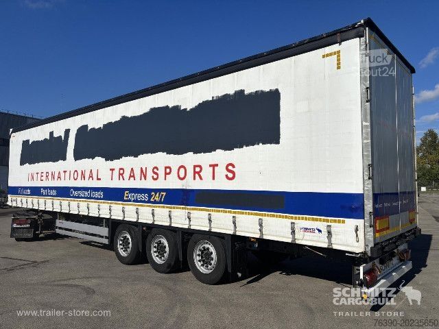 مقطورة نصفية مفتوحة مع قماش مشمع Schmitz Cargobull Semitrailer Curtainsider Standard