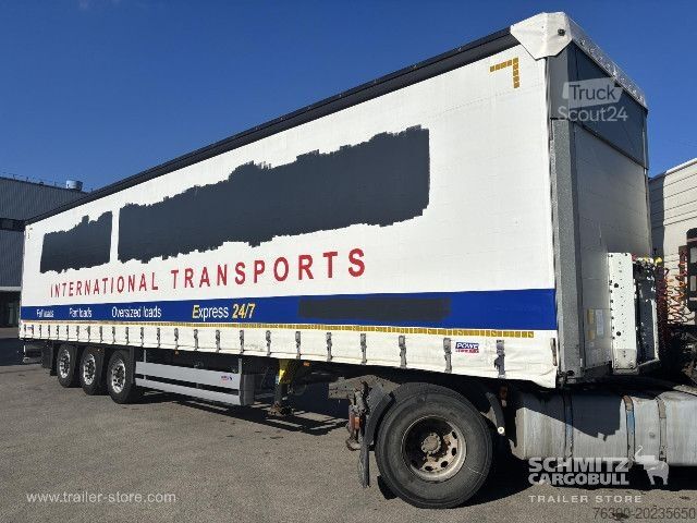 مقطورة نصفية مفتوحة مع قماش مشمع Schmitz Cargobull Semitrailer Curtainsider Standard