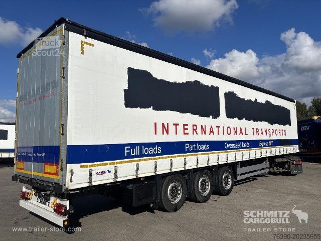 Brandalı açık yarı römork Schmitz Cargobull Semitrailer Curtainsider Standard