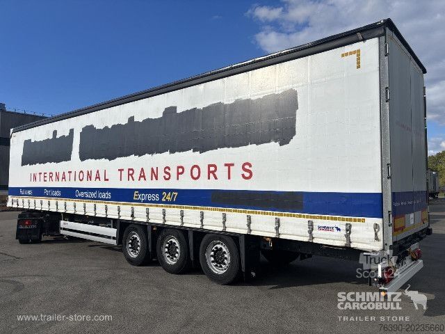مقطورة نصفية مفتوحة مع قماش مشمع Schmitz Cargobull Semitrailer Curtainsider Standard