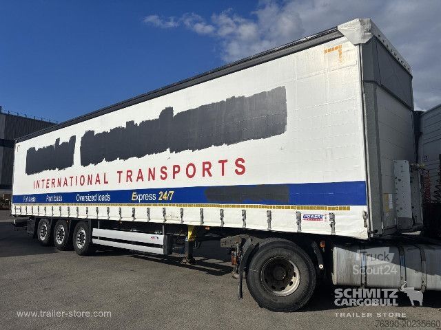 مقطورة نصفية مفتوحة مع قماش مشمع Schmitz Cargobull Semitrailer Curtainsider Standard