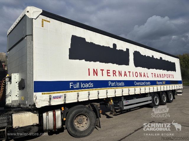 مقطورة نصفية مفتوحة مع قماش مشمع Schmitz Cargobull Semitrailer Curtainsider Standard