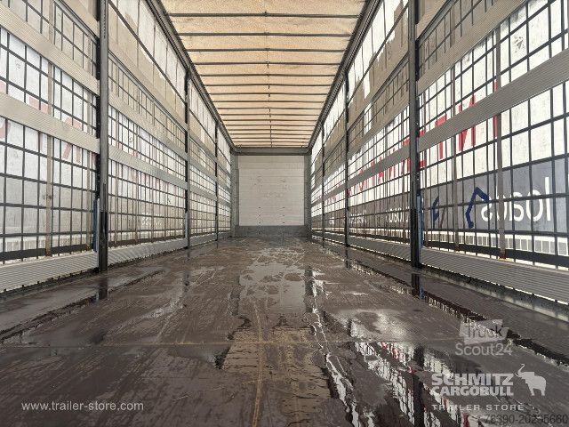 مقطورة نصفية مفتوحة مع قماش مشمع Schmitz Cargobull Semitrailer Curtainsider Standard