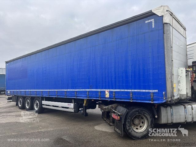 مقطورة نصفية مفتوحة مع قماش مشمع Schmitz Cargobull Semitrailer Curtainsider Standard
