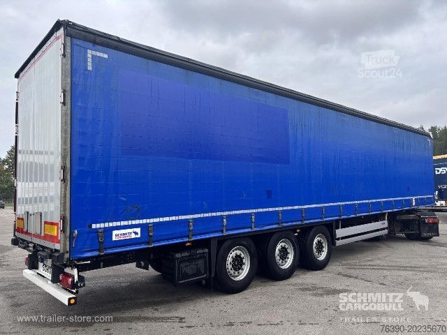 Brandalı açık yarı römork Schmitz Cargobull Semitrailer Curtainsider Standard