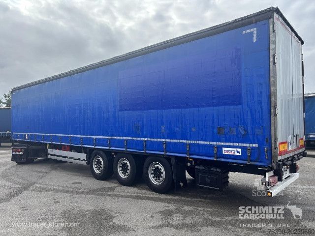 Atvira puspriekabė su tentu Schmitz Cargobull Semitrailer Curtainsider Standard