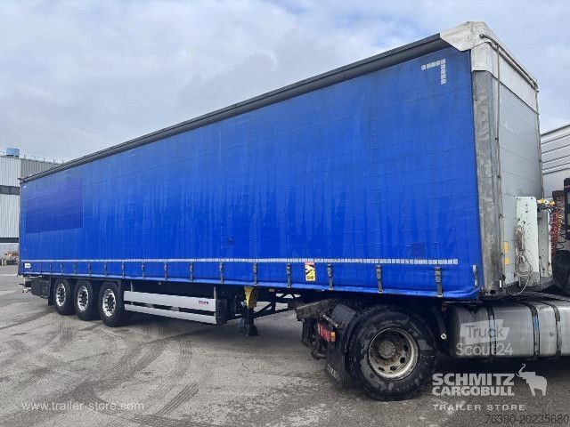 Atvira puspriekabė su tentu Schmitz Cargobull Semitrailer Curtainsider Standard