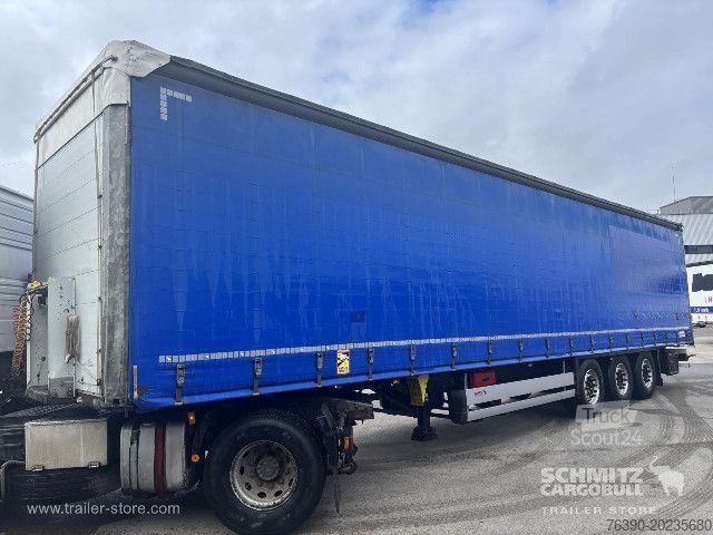 Atvira puspriekabė su tentu Schmitz Cargobull Semitrailer Curtainsider Standard