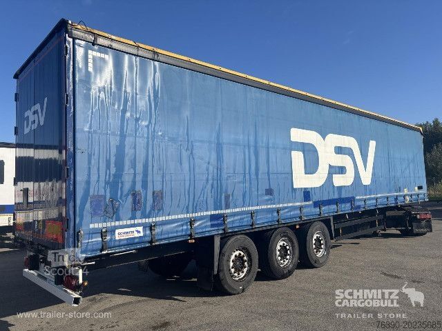 Brandalı açık yarı römork Schmitz Cargobull Semitrailer Curtainsider Standard