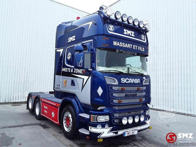 Tracteur standard Scania R 580 Showtruck ALL options