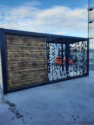 20 Fuß Hühnerstall Container Stall 6m 20 Fuß Hühnerstall Container Stall Hühner Zwinger Käfig 6 Meter