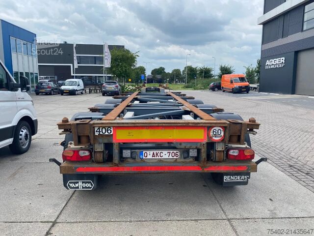 Transport de conteneurs Van Hool Container Chassis / 40-45 FT / BPW