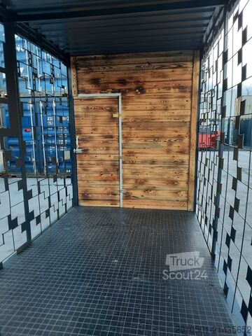 20 Fuß Hühnerstall Container Stall 20 Fuß Hühnerstall Container Stall Hühner Zwinger Käfig 6 Meter