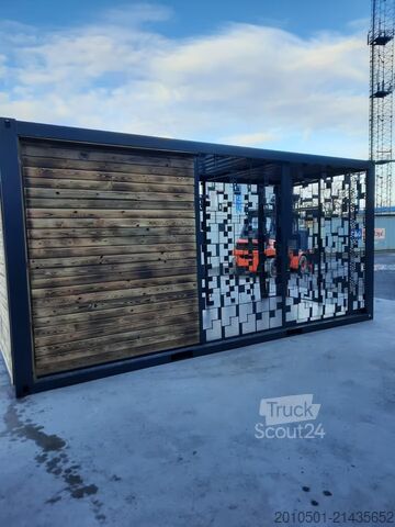 20 Fuß Hühnerstall Container Stall 20 Fuß Hühnerstall Container Stall Hühner Zwinger Käfig 6 Meter